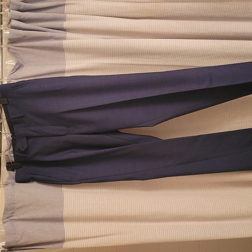 Bar III Navy Slim Fit Pants 32x32